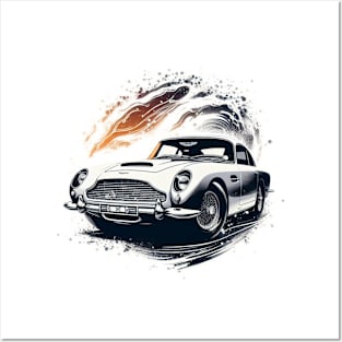 Aston Martin DB4 Posters and Art